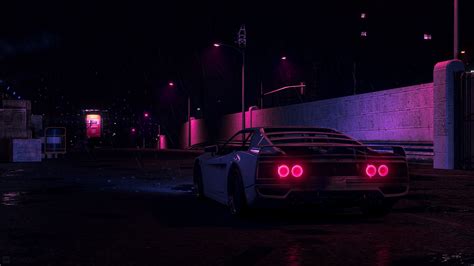 Synthwave City Wallpaper Engine