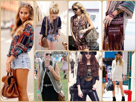 Arrasando E Na Moda TendÊncia Fashion Estilo Boho Chic