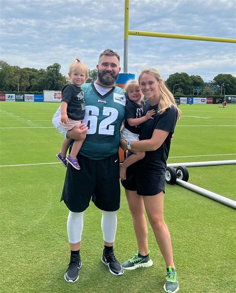 Jason Kelce Says His Pregnant Wife Is Bringing Her Ob Gyn To The Super Bowl