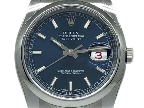 Rolex Datejust 36mm Blue 116200 Watchway Luxury Watches