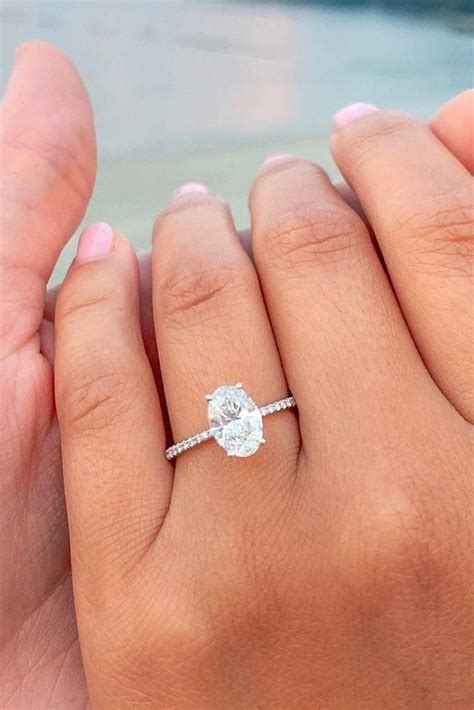 21 Simple Engagement Rings For Girls Who Love Classic In 2020 Rings For Girls Simple