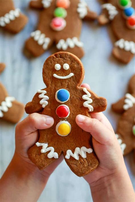 Gingerbread Man Recipe Easy Printable Color