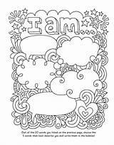 Empowering Coloring Pages Template sketch template