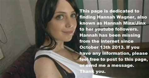 hannah minx seriously where is she blissful life