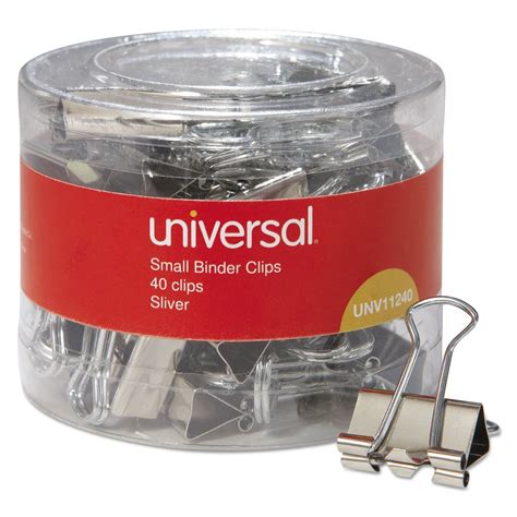 Unv11240 Universal Small Binder Clips Office Products