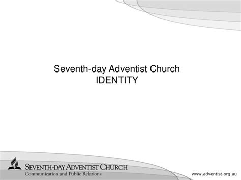 Ppt Seventh Day Adventist Church Identity Powerpoint Presentation