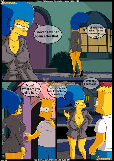 Post Bart Simpson Croc Artist Marge Simpson The Simpsons Vercomicsporno Comic