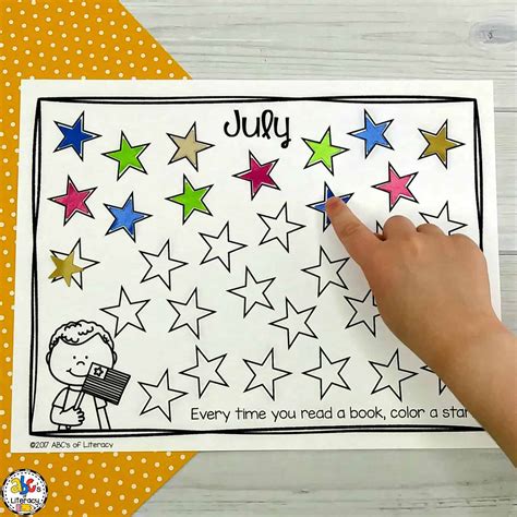 Preschool Reading Log Printable A Reading Log Kids Can Color Pic