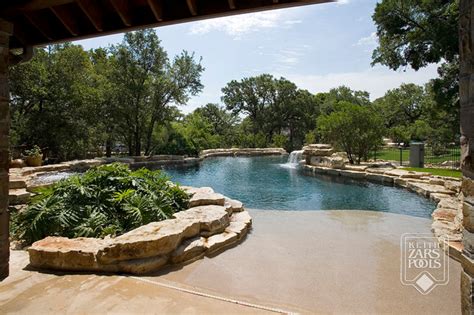 Beach Entry Pools Coastal Swimming Pool Hot Tub Austin By