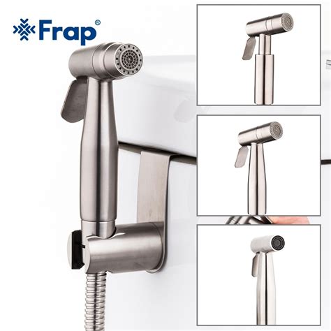 Frap Bidet Faucet Function Stainless Steel Handheld Bidet Spray Shower Toilet Shattaf Sprayer