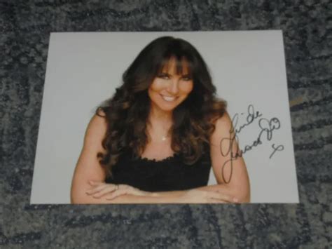Linda Lusardi Model Actress 10x8 Photo Signed 41 1091 Picclick
