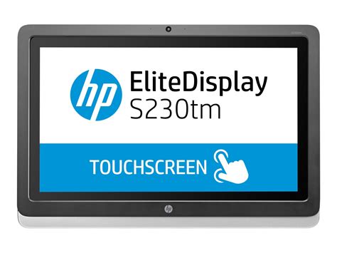 Hp Elitedisplay S230tm Led Monitor 23 23 Viewable 1920 X 1080