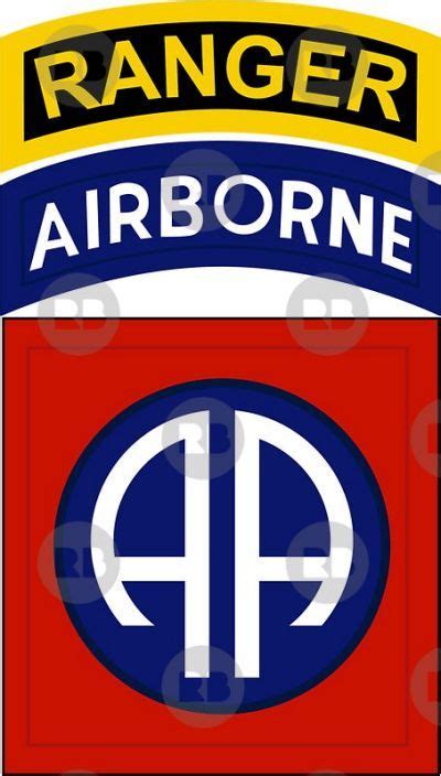 82nd Airborne Ranger Stickers 82nd Airborne Division Airborne