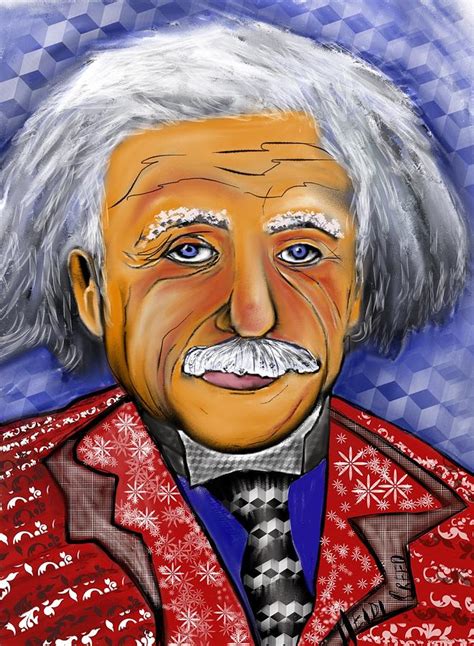 Albert Einstein Digital Art By Heidi Creed