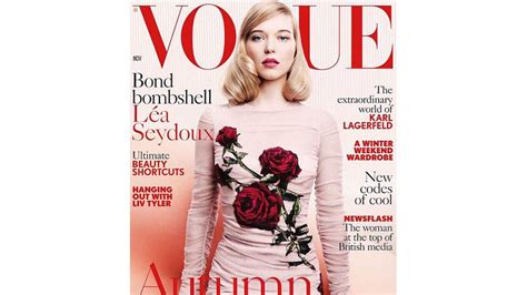 Star News Léa Seydoux Auf Dem Cover Der British Vogue Vogue Germany