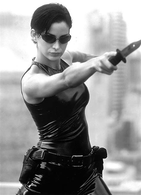 The Matrix Carrie Anne Moss Trinity Character Profile