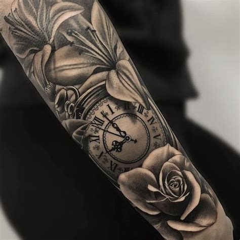Clock Tattoo Tattoo Insider Arm Tattoos Clock Tattoos For Women