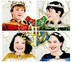 The Pevensies as the four founders of Hogwarts School of Witchcraft and ...