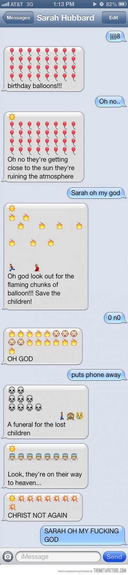 50 Ideas For Funny Texts With Emojis Iphone Emoticon Funny Text