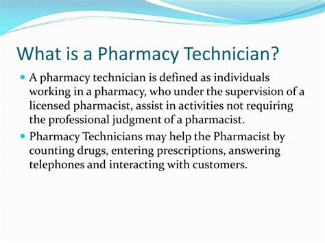 Ppt Certified Pharmacy Technician Powerpoint Presentation Free