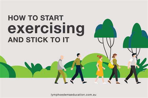 How To Start Exercising And Stick To It Lymphoedema Education Solutions