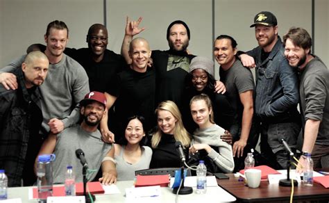 suicide squad cast revealed in first photo from director david ayers the independent the