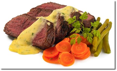 Chateaubriand steak with delicious bearnaise sauce.made from the softest piece of beef tenderloin, châteaubriand (alternative spelling: Chateaubriand Steak Rezept