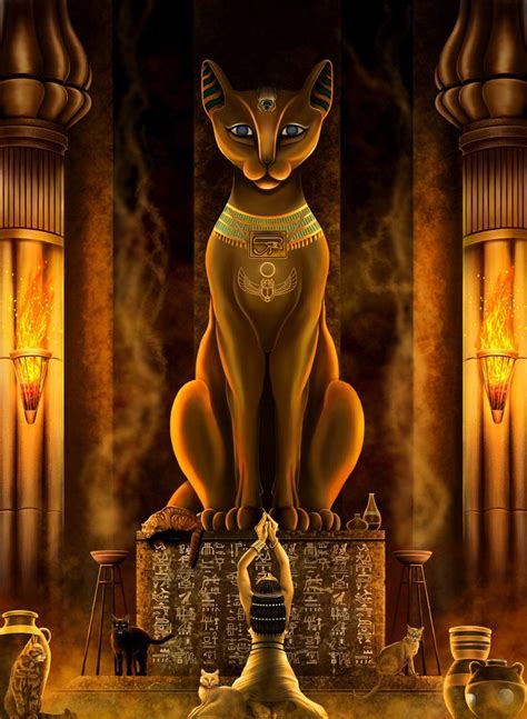 Priestess Of Bastet Cat Goddess Egyptian Goddess Sekhmet