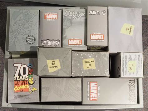 Lot 313 Classic Marvel Figurine Collection By