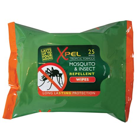 Xpel Mosquito Repellent Wipes Zoom Health