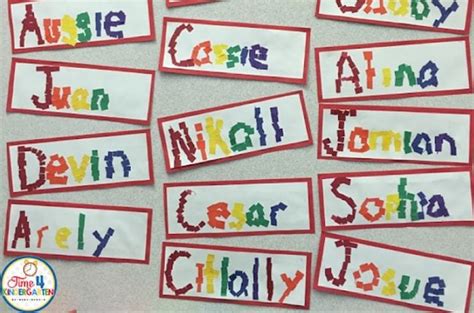 25 Clever And Cute Name Crafts And Activities We Are Teachers