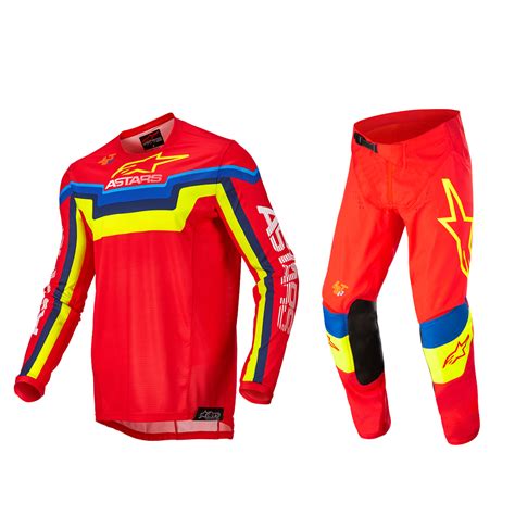 Alpinestars Techstar Gear Set White Red Aomc Mx