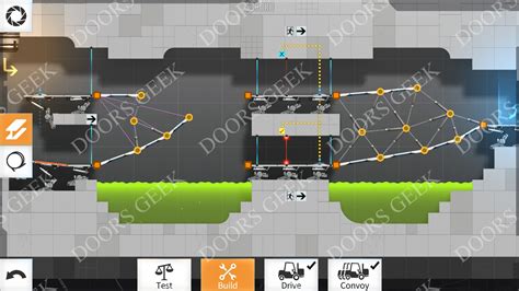 Bridge Constructor Portal Level 23 Convoy Solution ~ Doors Geek