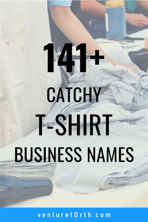 141 Good Names For An Outstanding T Shirt Business