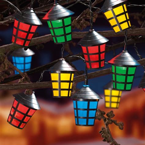 40 Led Retro Christmas Lantern Lights