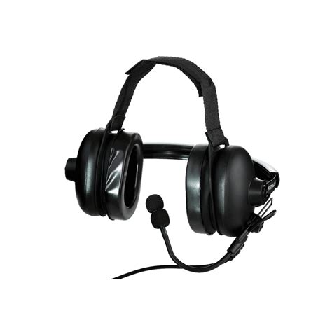 Kenwood Khs 10d Bh Heavy Duty Noise Reduction Headset Behind The Head