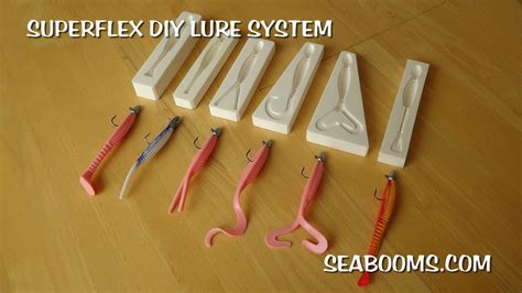 Superflex Diy Fishing Lure Making System Step By Step Instructions