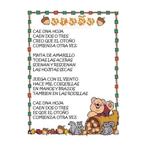 54 Poemas Cortos Para Niños Poesias Infantíles Bonitas Comics
