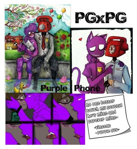 Purple Guy X Phone Guyvincent X Scott By Shaywantstobattle Liked On