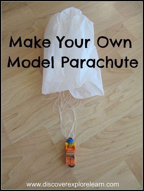 Make A Lego Parachute Childrens Activities Motor Skills Preschool