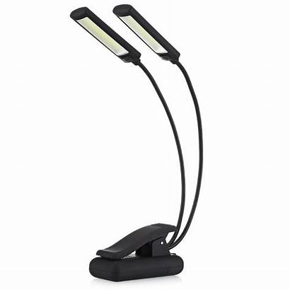 Lamp Reading Clip Desk Led Lamps Stand