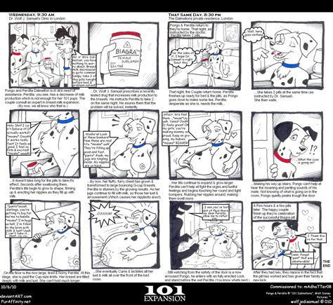 Rule 34 101 Dalmatians Anthro Breast Expansion Comic Disney Lactating