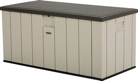 Buy Lifetime 60254 Heavy Duty Outdoor Storage Deck Box 150 Gallon