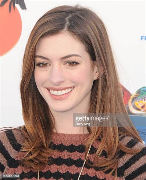 Anne Hathaway Actress And Rio Photos And Premium High Res Pictures