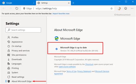 How To Update The Microsoft Edge Browser Gambaran