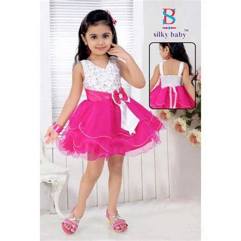 Cotton Party Wear Stylish Frill Kids Frock At Rs 495 In Mumbai Id
