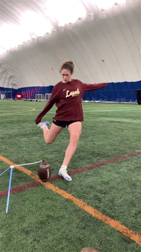 High Hopes For Female Kicker Winnipeg Free Press