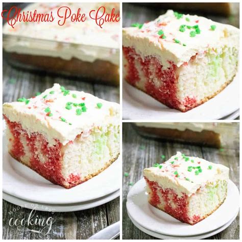 Find easy to make recipes and browse photos, reviews, tips and more. Christmas Poke Cake - Moore or Less Cooking