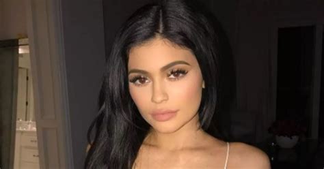 Kylie Jenner Flashes More Than A Hint Of Cleavage In Tiny Crop Top