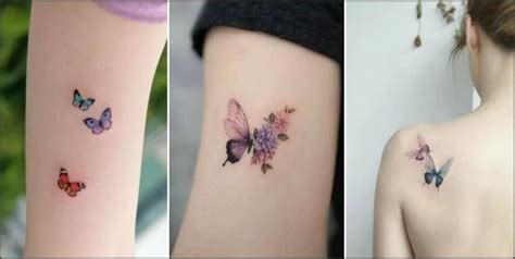Tatuajes De Mariposas Pequeñas Para Mujeres Que Necesitan Un Cambio En